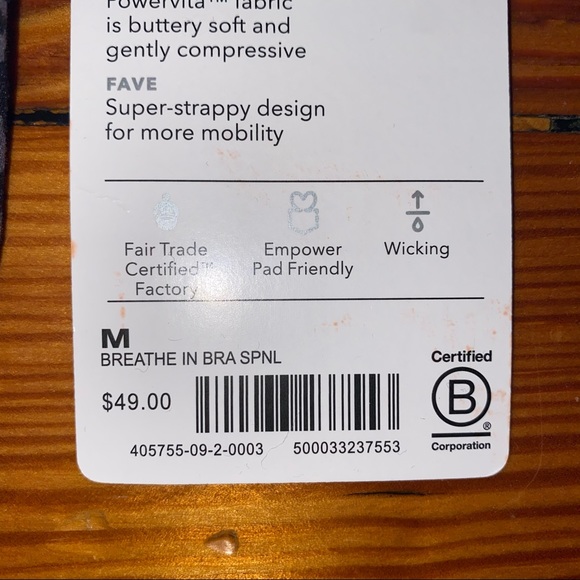 Athleta Leopard Breathe In Bra - M - Picture 7 of 7